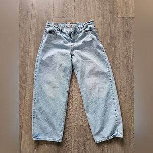 Levi's Red Tab Light Blue Denim Baggy Dad Jeans